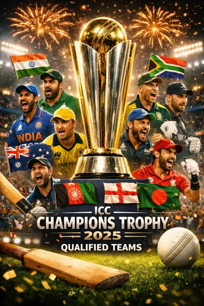 Qualified Teams for Champions Trophy