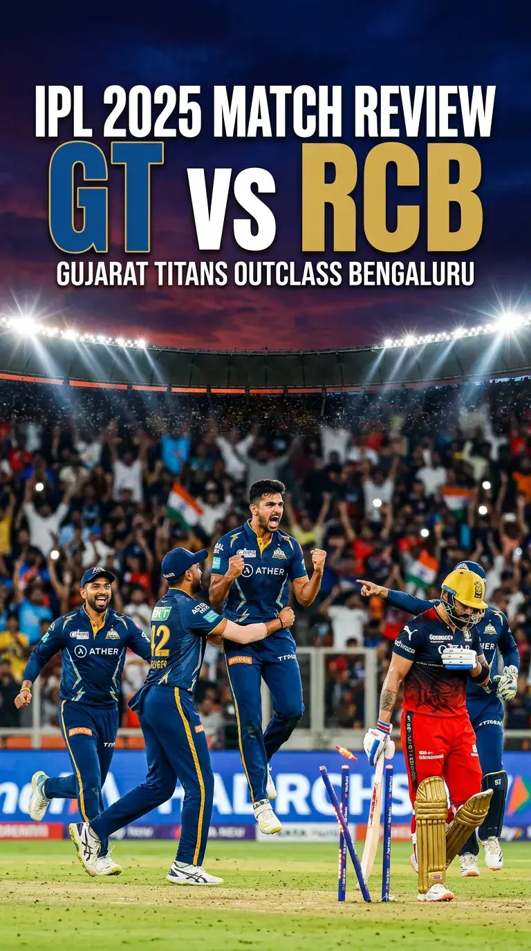 GT vs RCB