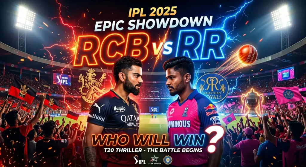 Rcb vs RR
