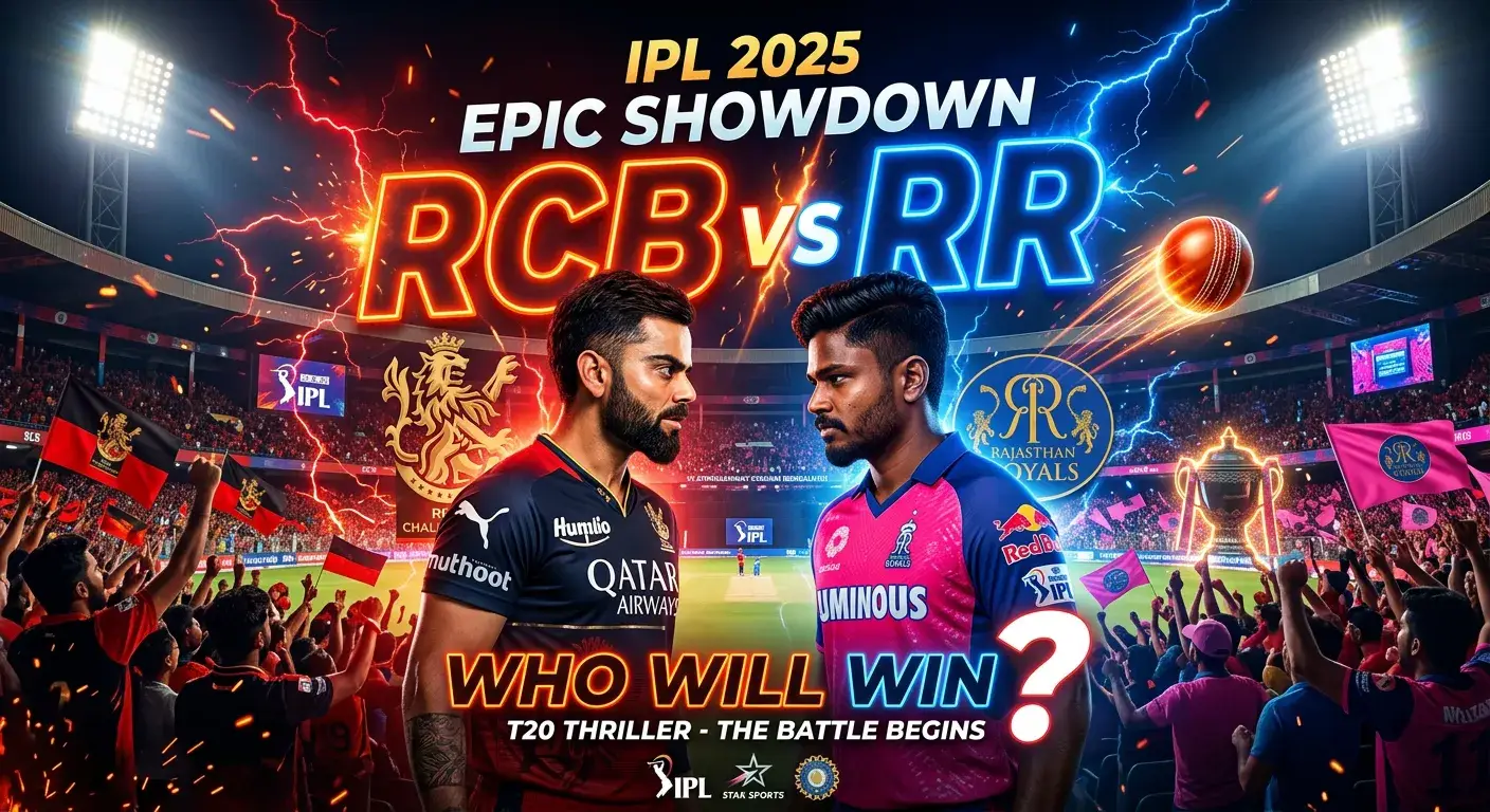 IPL 2025 Thriller Incoming: RCB vs RR Match Preview and Bold Prediction