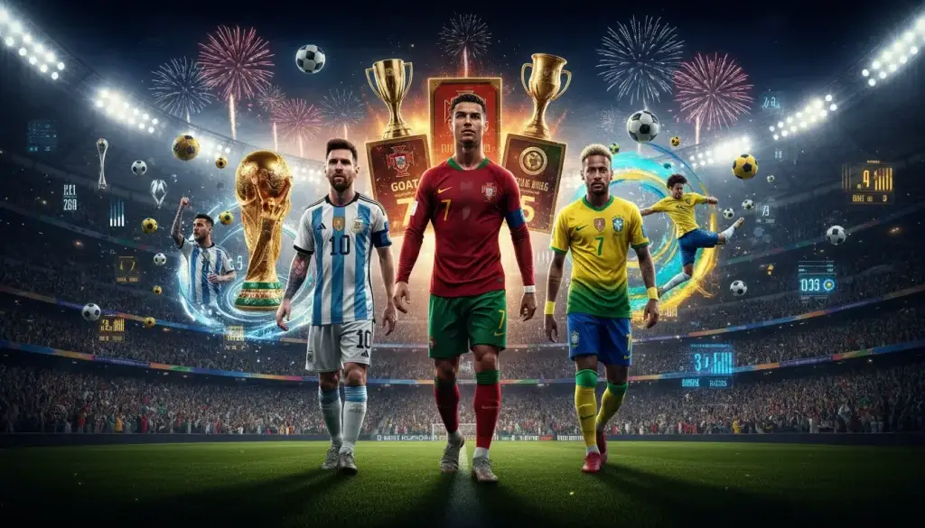 Messi Ronaldo Neymar